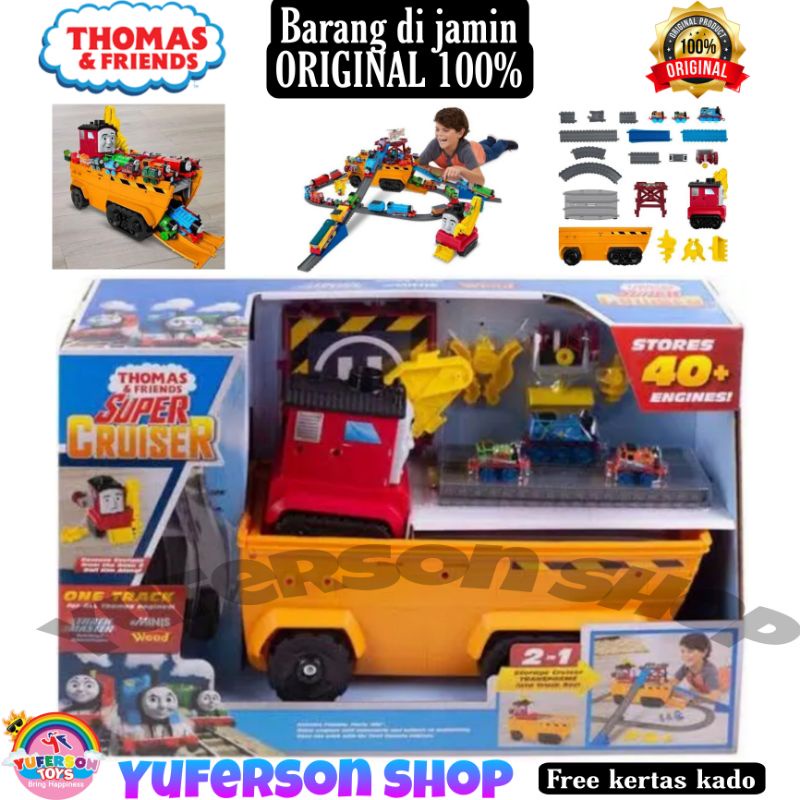 Thomas & Friends Super Cruiser Transforming Train Track Set