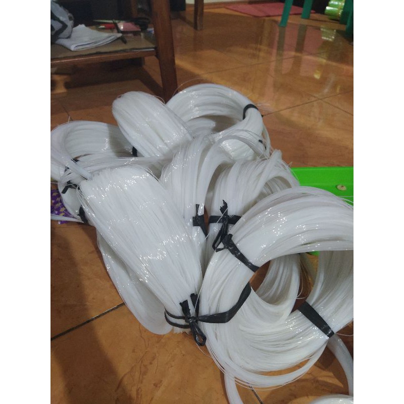 senar tambang layangan tambang jemuran tambang tarik bahan plastik nilon kuat berkwalitas panjang