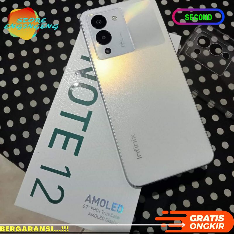 SECOND INFINIX NOTE 12 8/256 BERGARANSI