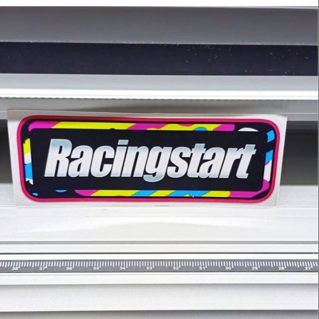 Sticker printing RACINGSTART