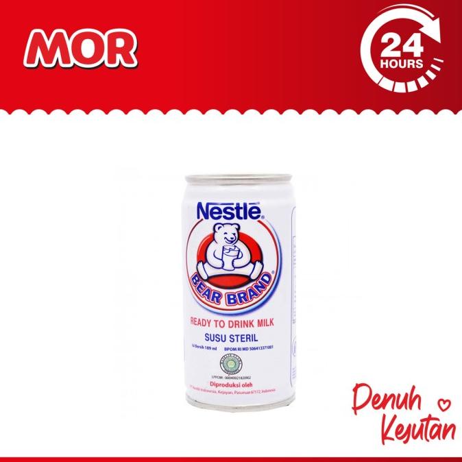 

[COD] BEAR BRAND Susu Beruang Steril Milk Klg Tin 189 ml [COD]