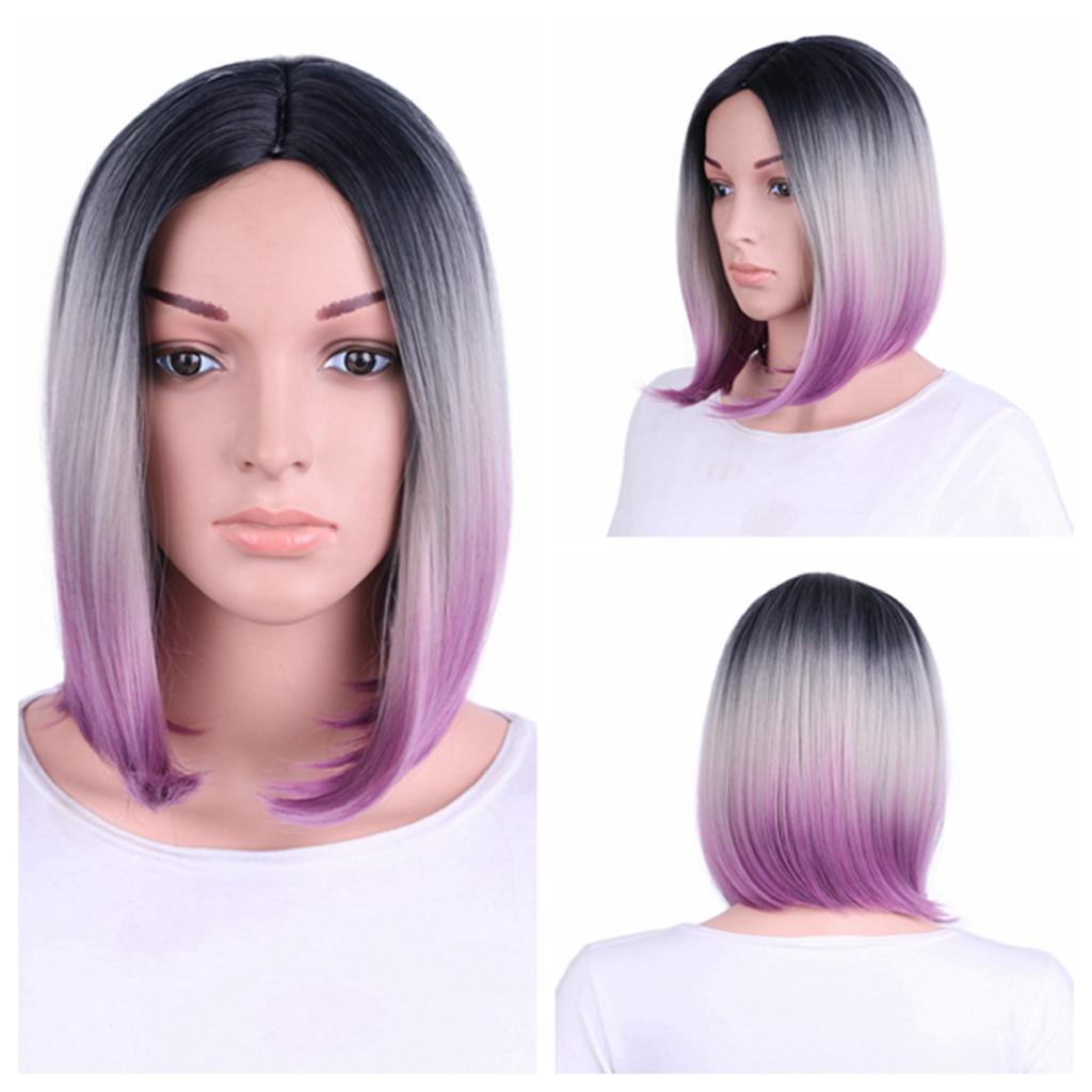  Wig  Rambut  Palsu Hair Ekstensi Wanita Model Lurus Panjang 