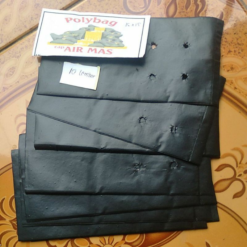 polibag ecer..10 lembar