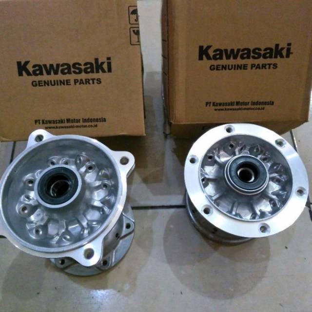 TROMOL DEPAN BELAKANG KLX 150 HOL 28 ORIGINAL