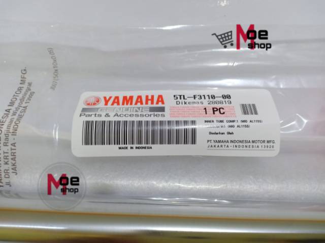 As Shock Depan Mio Lama Asli Original Yamaha 5TL-F3110-00 Inner Tube Comp  Shockbekher Depan Ori