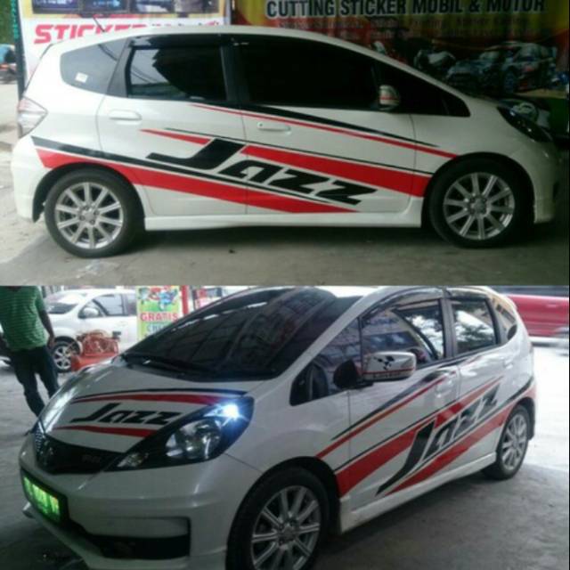 Promo stiker  cutting stiker  mobil  Fortuner keren jazz 