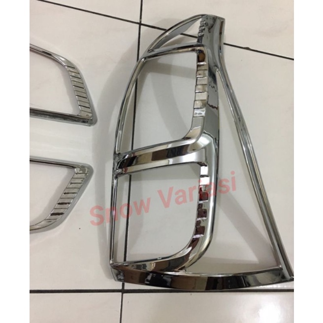 Grand avanza 2015 - 2017 garnish lampu depan belakang chrome