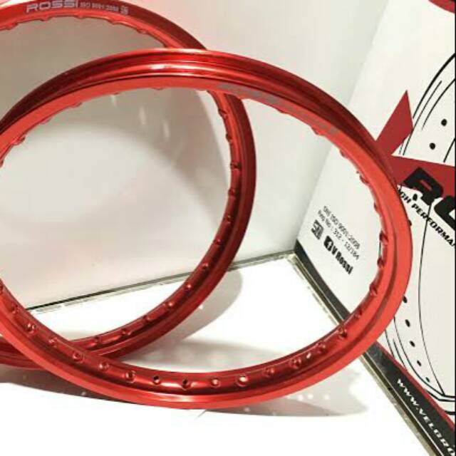 Velg Rossi SET 140/160 X 14 Wm Merah (140 160 Ring 14) Matic