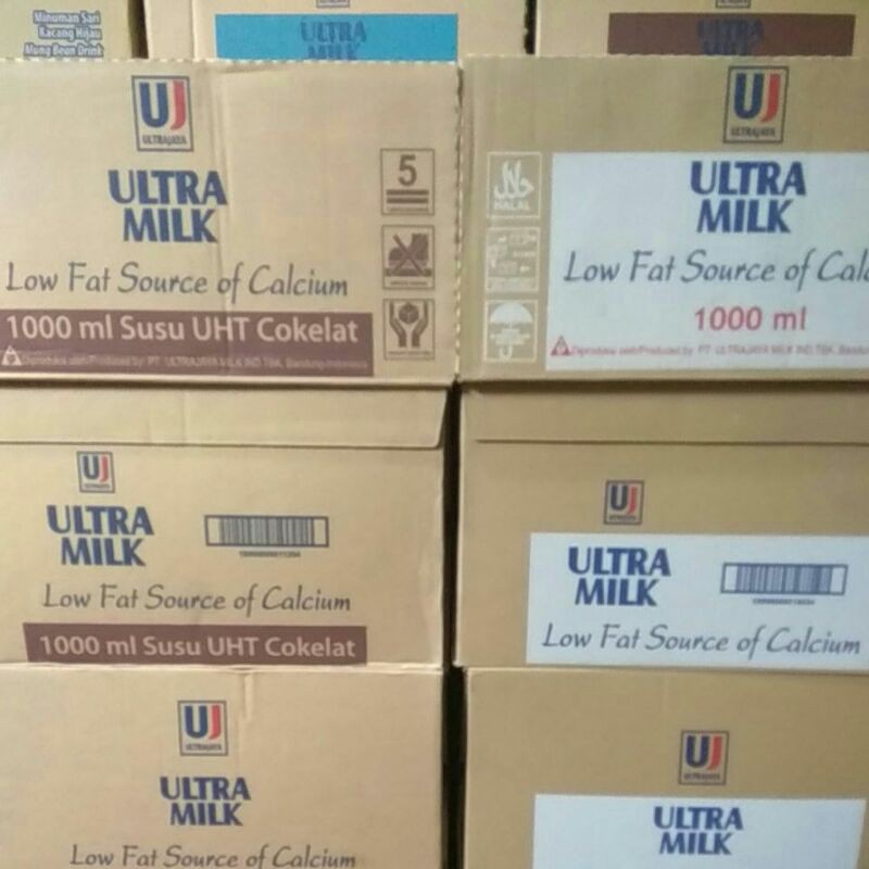 

Susu Ultra Low Fat 1000 ml Coklat / Fullcream