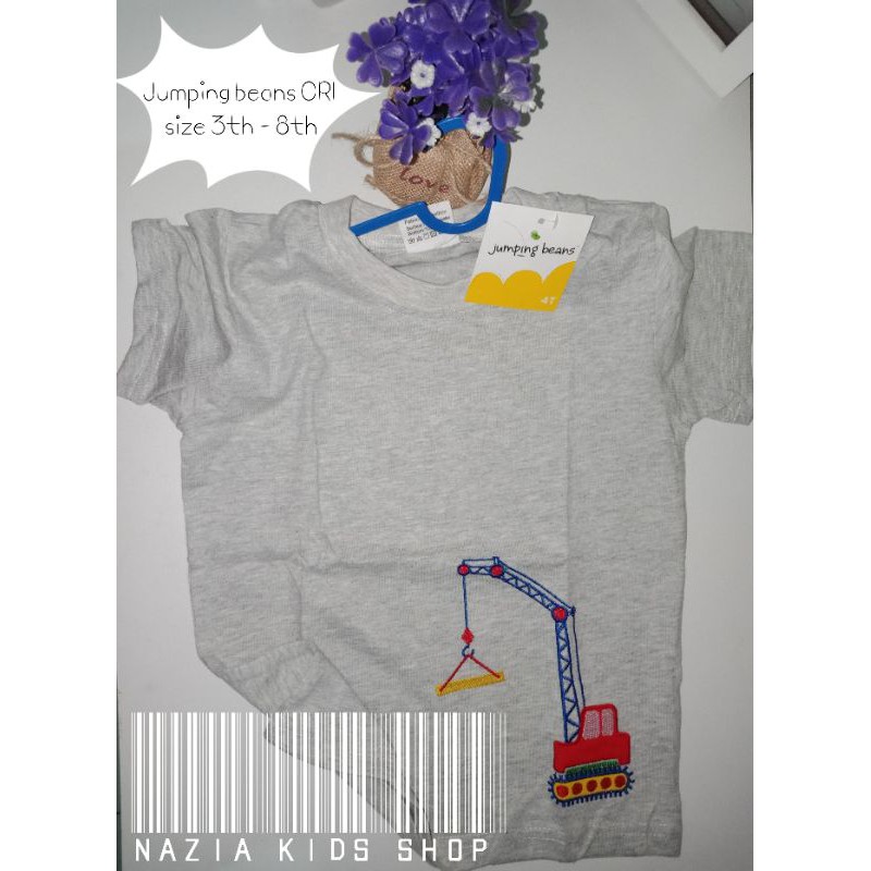 Kaos anak laki-laki Jumping beans ORI