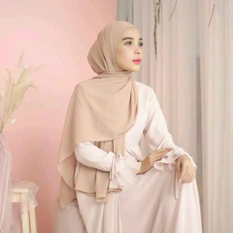 PASHMINA INNER 3IN1 /Jilbab dewasa / jilbab instan / allsize / DEWASA INNER + PASHMINA