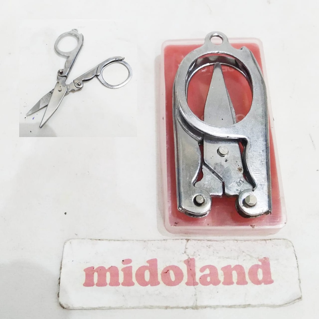 

Gunting Mini Lipat Serba Guna Folding Scissors midoland