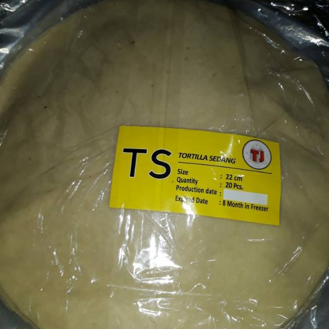 

Tortila Sedang 22 cm