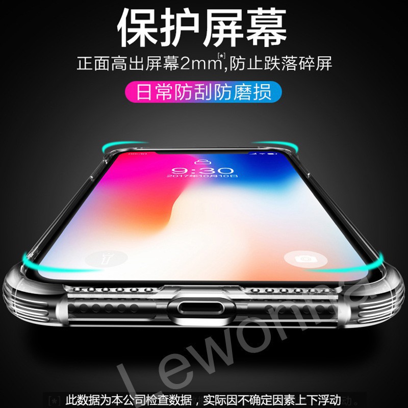 Soft Case Silikon apple Iphone X / Iphone Xs Iphone XR Iphone Xs Max Bening Transparant Airbag Anti Crack