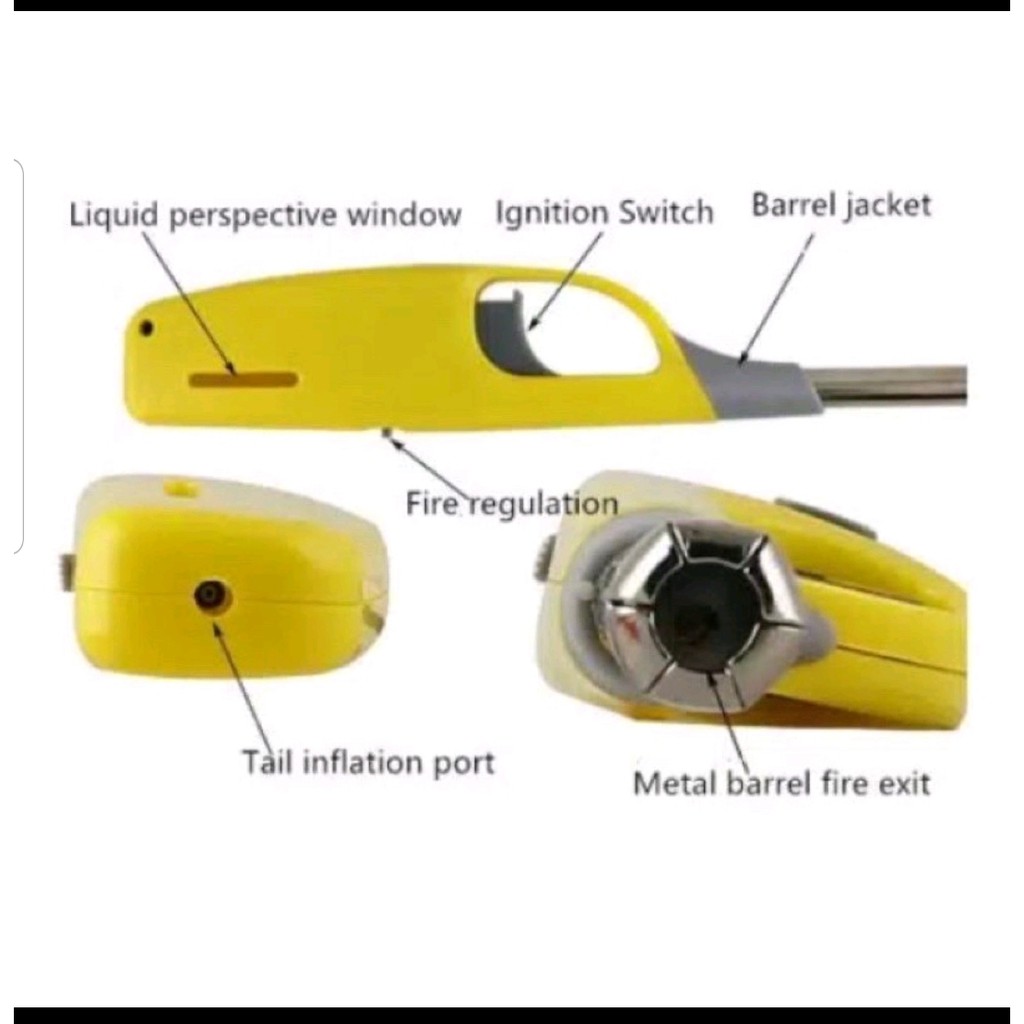 PEMATIK KOMPOR API GAS RING STAR - KOREK API GAS 918 MODEL PANJANG - BD