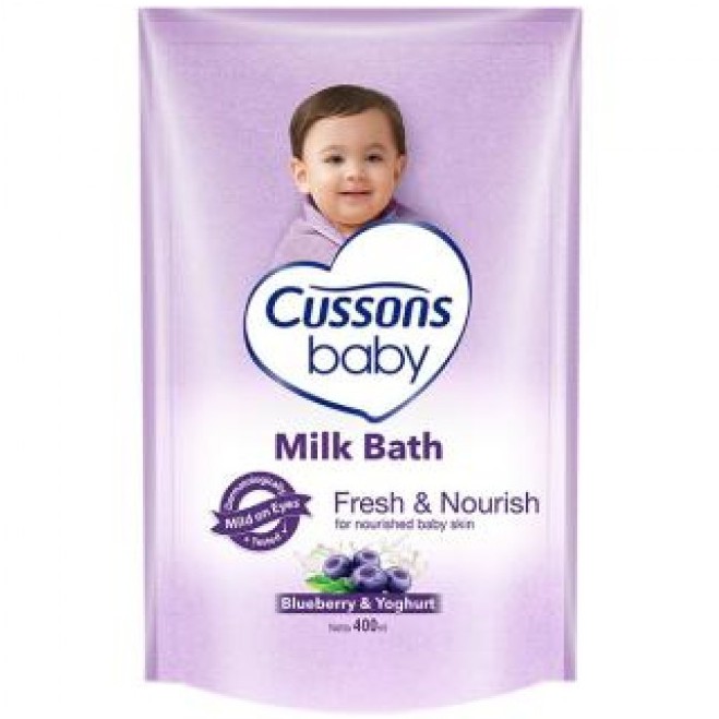 Cussons Baby Milk Bath 400 ml refill