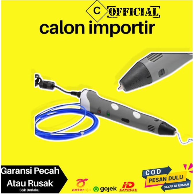 

Pensil Pena Pulpen Bolpoin Melukis Gambar 3 DImensi 3D Printing Drawing FREE ISIAN Ballpoint BisaCOD