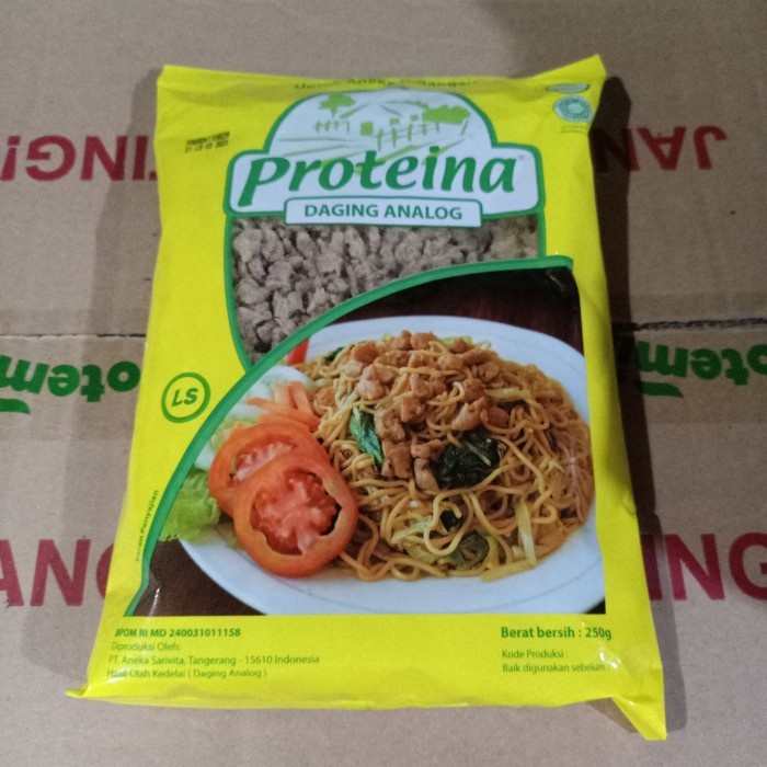 

1 DUS PROTEINA LS DAGING NABATI ISI 24PCS @250GR