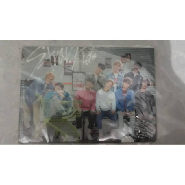 Stray Kids Op.1 notebook + clear file