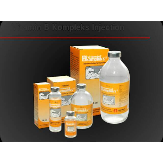 Vitamin hewan vitamin B kompleks 500ml medion