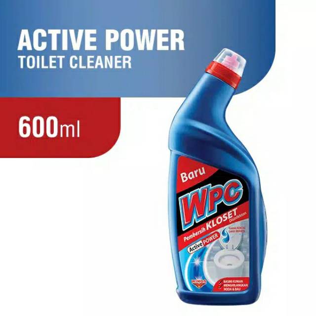 WPC Pembersih Toilet 600 ml Botol / WPC Pembersih Closet / Pembersih Kamar Mandi / Toilet Cleaner