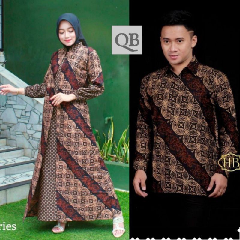 GAMIS BATIK COUPLE PEKALONGAN