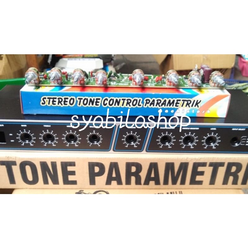 PAKET KIT DAN BOX TONE CONTROL STEREO PARAMETRIK MACHINTOSH RANIC