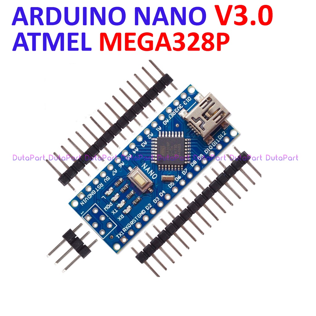 Jual Arduino Nano V30 Atmega328p 5v 16mhz Ch340g Ch340 V3 Shopee Indonesia 7877