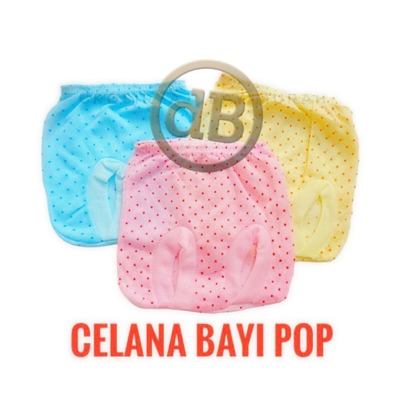 Celana Pop Bayi Bahan Katun Halus Lembut Celana Bayi Murah Perlengkapan Bayi Baru Lahir