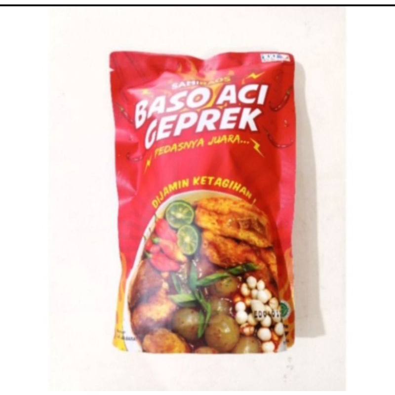 

SAMI RAOS baso Aci geprek 240gr