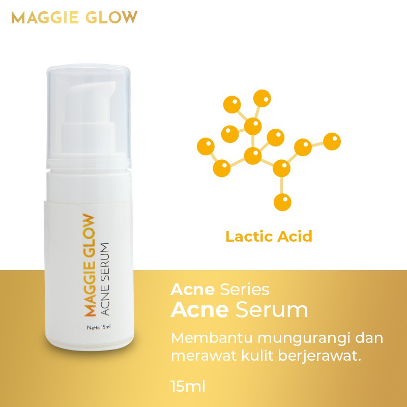 MAGGIE GLOW ACNE SERUM BPOM NA18160104236 by AILIN