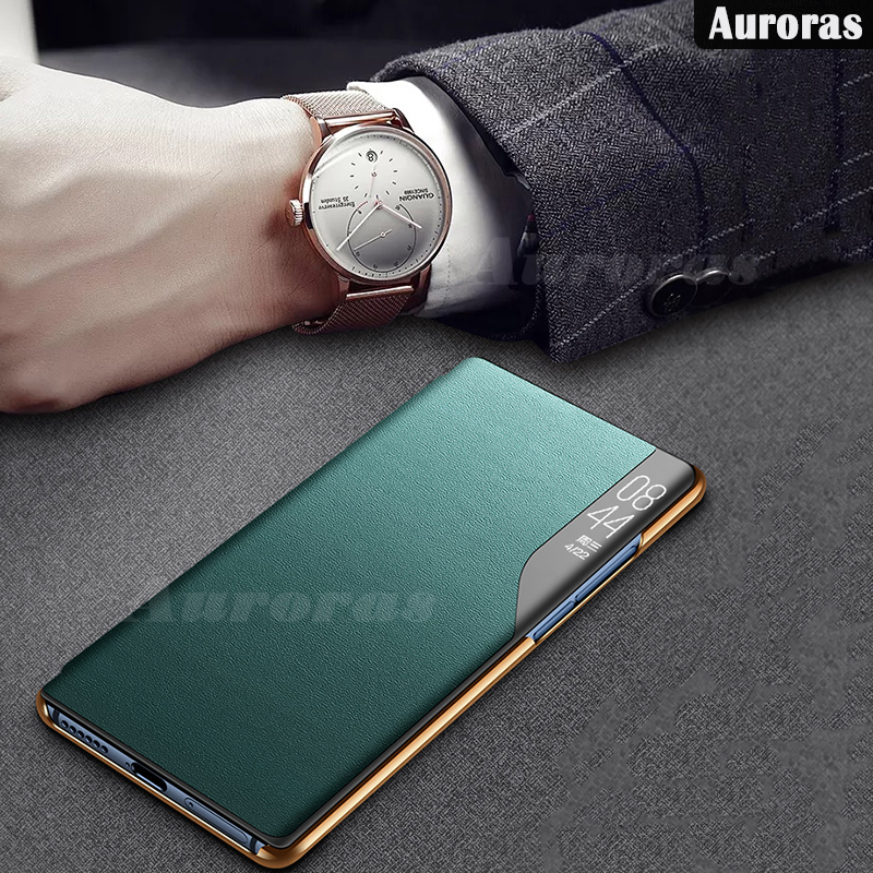 For Galaxy M31 Galaxy M21 Galaxy M30S Flip Case Smart Window View Flip Leather Cover for Samsung M31
