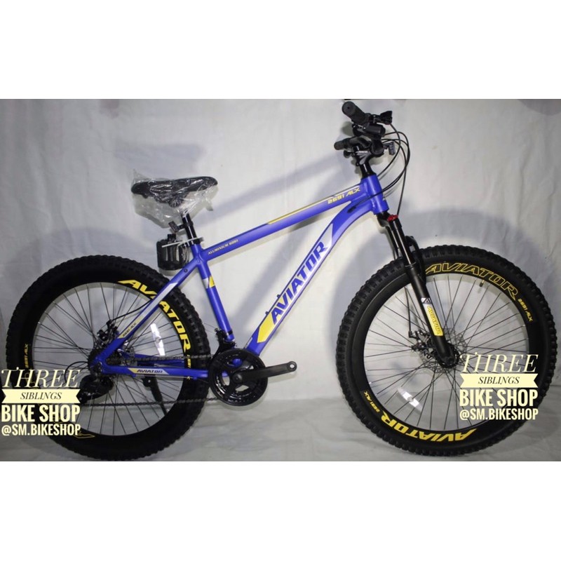 SEPEDA GUNUNG AVIATOR 2691 ALX VT 27.5 INCH WARNA BIRU ALLOY