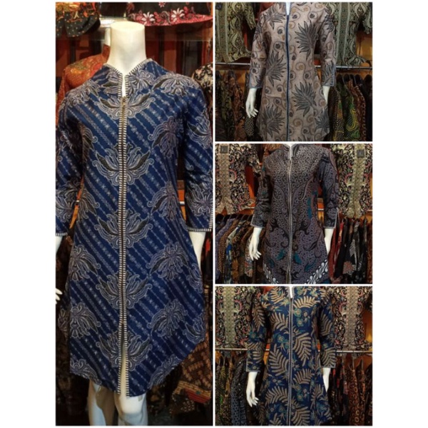 TUNIK BATIK WANITA TERBARU 2021 | ATASAN BATIK KEKINIAN EXCLUSIVE
