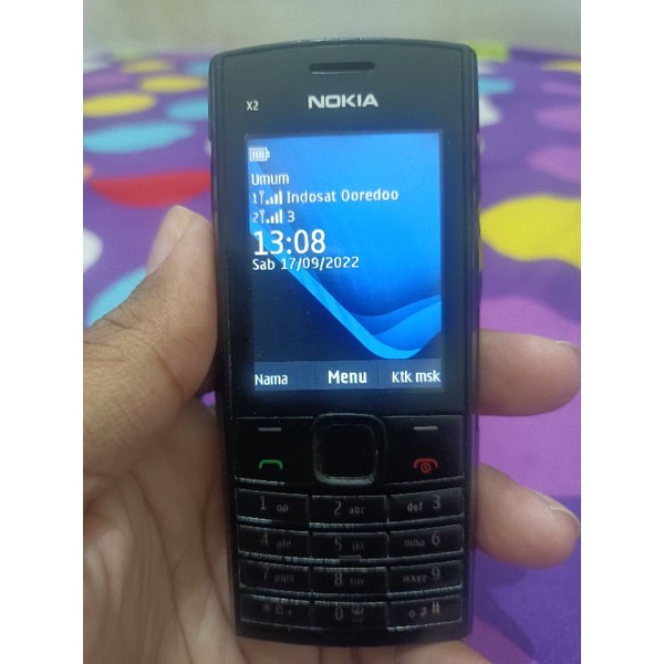 NOKIA X2-02 dual SIM on FM radio built in