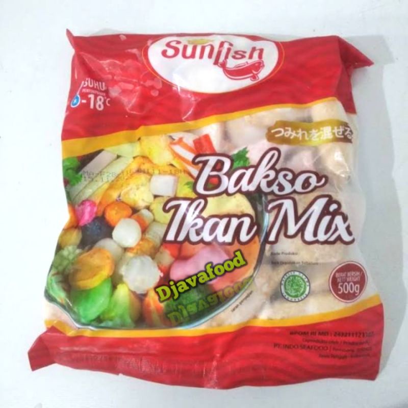 

bakso ikan mix sunfish 500gr