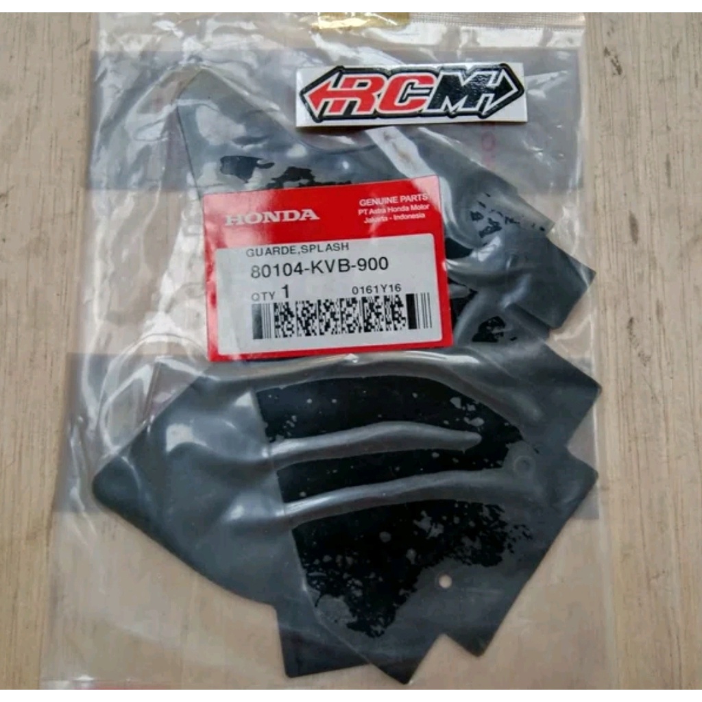 GUARD SPLASH KEPET SLEBOR SELEBOR BELAKANG BLKNG BLKG VARIO 110 KARBU CARBU TIPE LAMA OLD TECHNO ORI