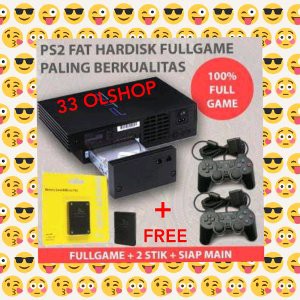 Jual Ps2 Tebal HDD na 160gb Murah