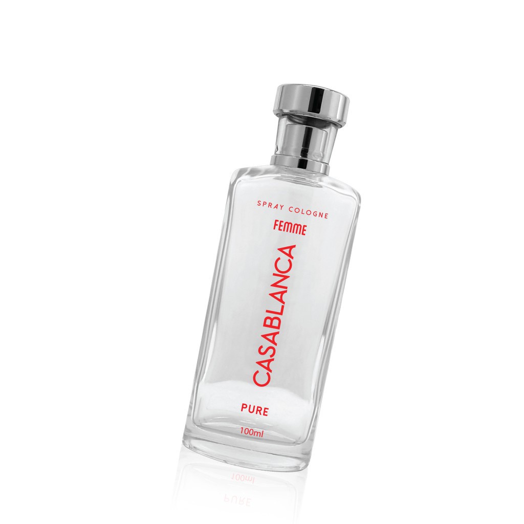 Casablanca Spray Cologne GLASS Femme Clear Pure 100ml