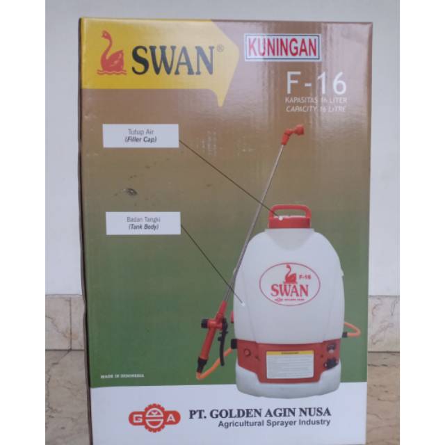 Tangki semprot elektrik 16liter