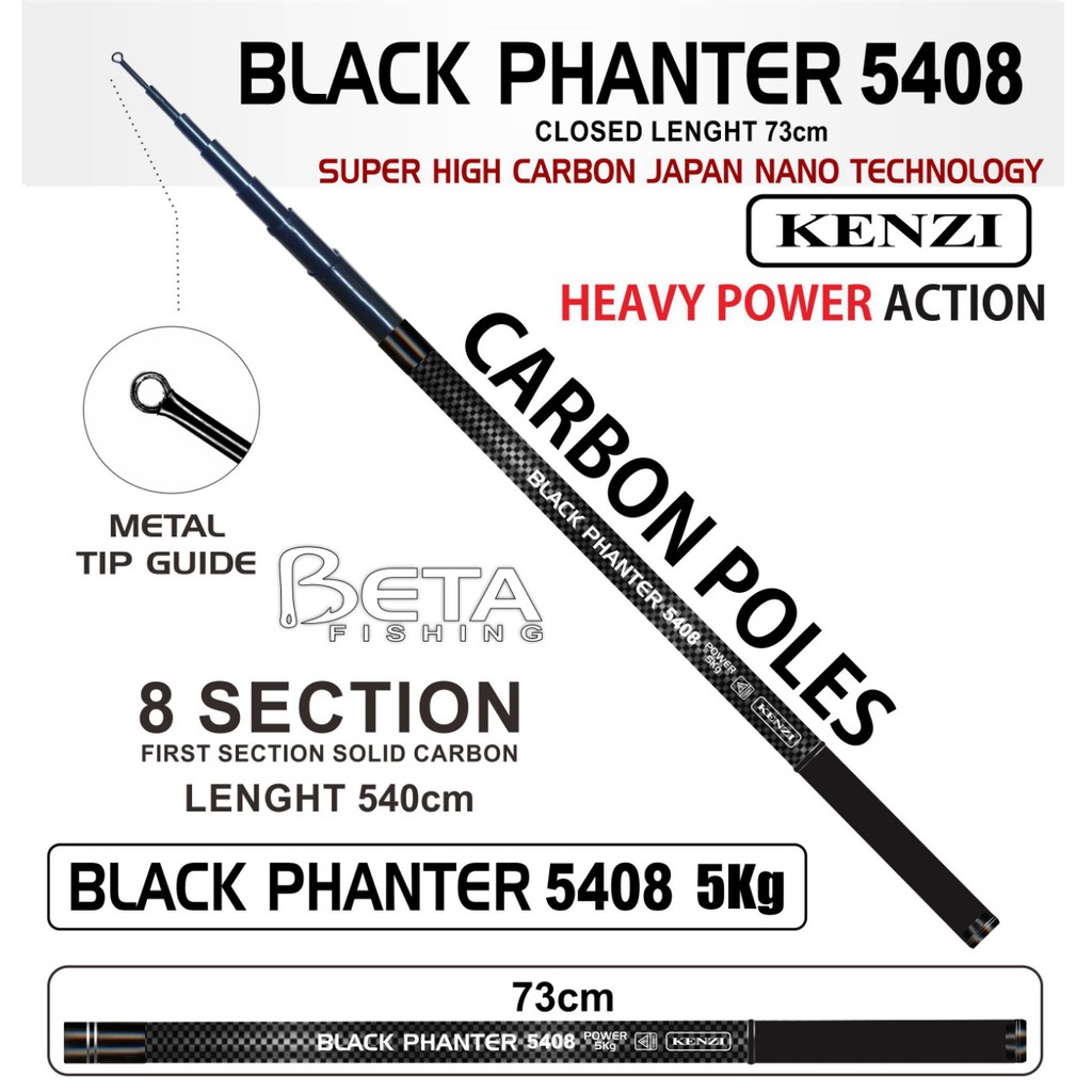 ROD JORAN TEGEK KENZI BLACK PANTHER 5408