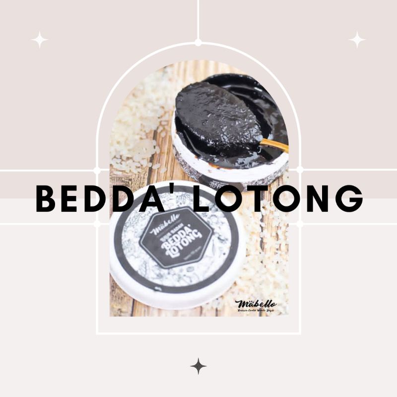 Mabello Bedda' Lotong | Lulur khas makassar | Bedda' Lotong 100gr