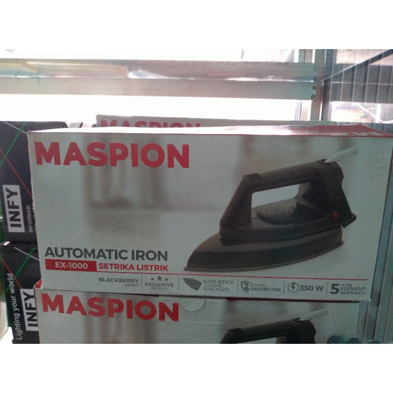 Jual Setrika Maspion Ex 1000 Indonesia Shopee Indonesia