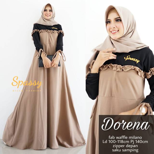 DORENA DRESS ORI BY SPASSY
