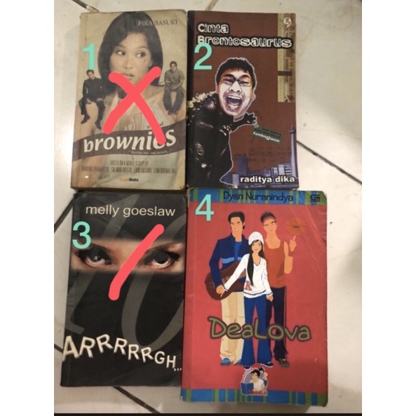 preloved teenlit / novel