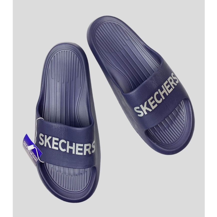 Sandal Selop Pria Skechers Sendal Pria Skechers Terbaru Sandal Pria Selop Kekinian Sandal Selop Cowok Murah Slipon Skechers