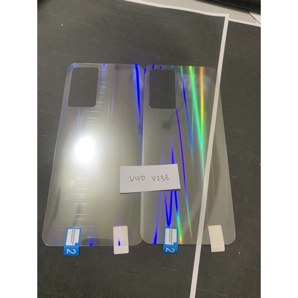 Vivo V23E - Garskin Back Skin Aurora Anti Gores Belakang - UA