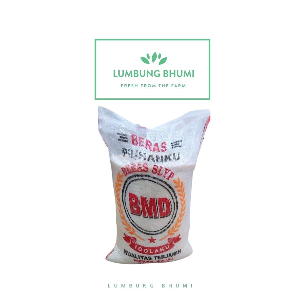 Lumbung Bhumi - Beras Premium Slyp BMD 5 Kg ( Bahan Pokok )