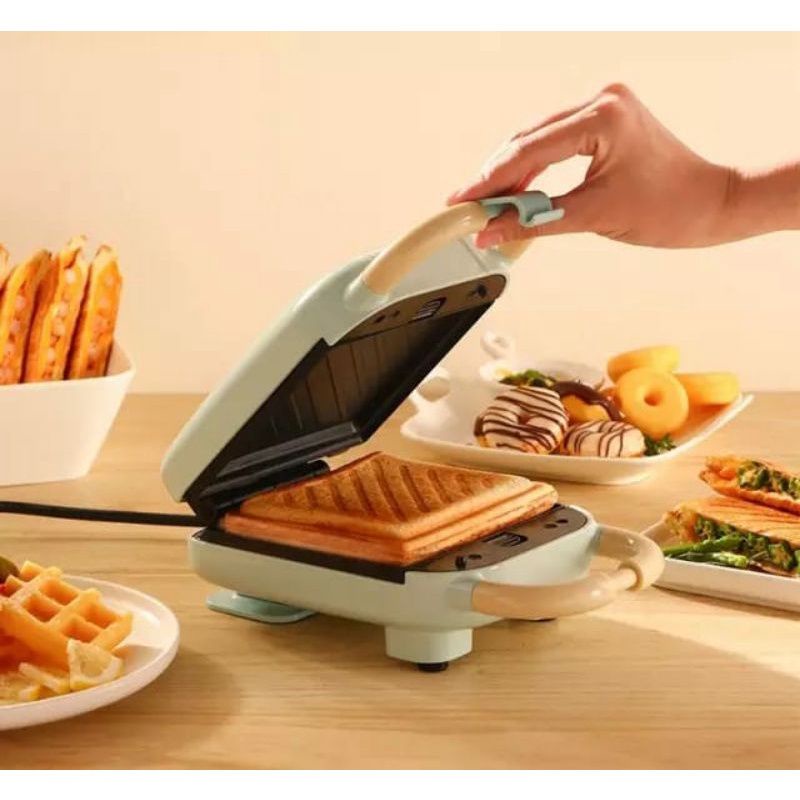 2in1 Toaster Sandwich Waffle Maker / Toaster Breakfast Machine / Pemanggang Roti Toaster YIDPU Toaster Sandwich Maker