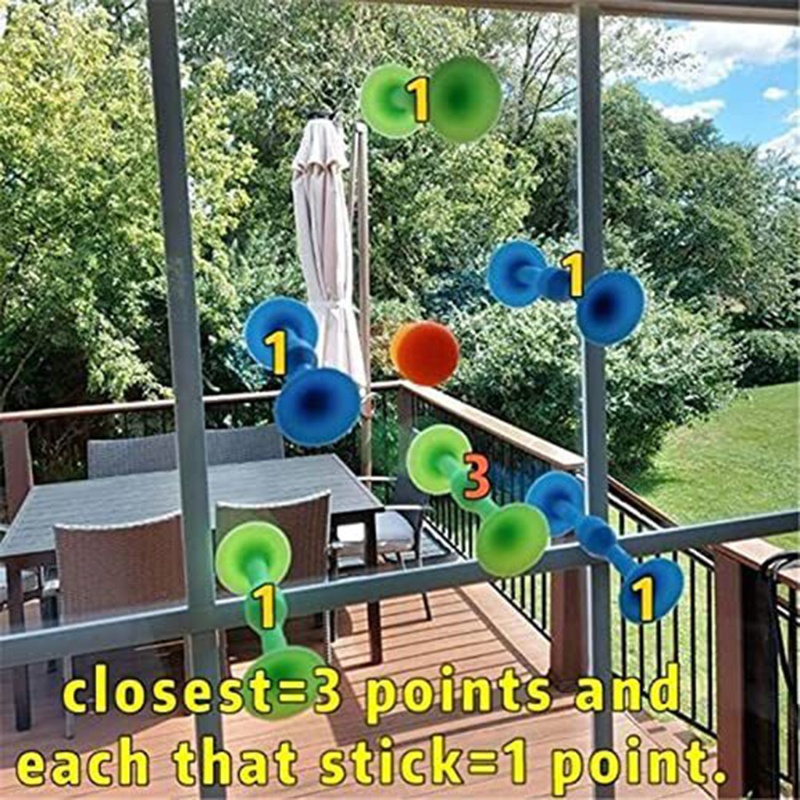 Mary 1PC Mainan Interlocking Building Squigz Rumah Boneka Mainan Portabel Anti-Stres Gadget